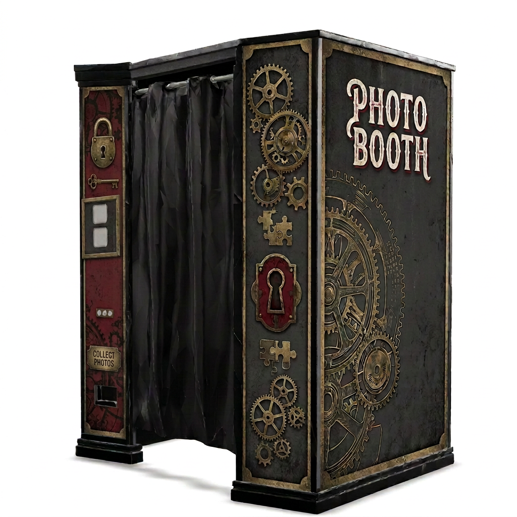 Finished escape-room photobooth treatment